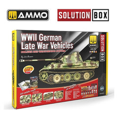 PREORDER Ammo by MIG - Solution Box - 23 ��������� Wwii German Late War Vehicles. Colors And Weathering