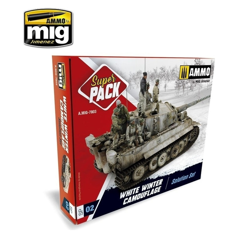 PREORDER Ammo by MIG - Super Pack - Super Pack White Winter Camouflage