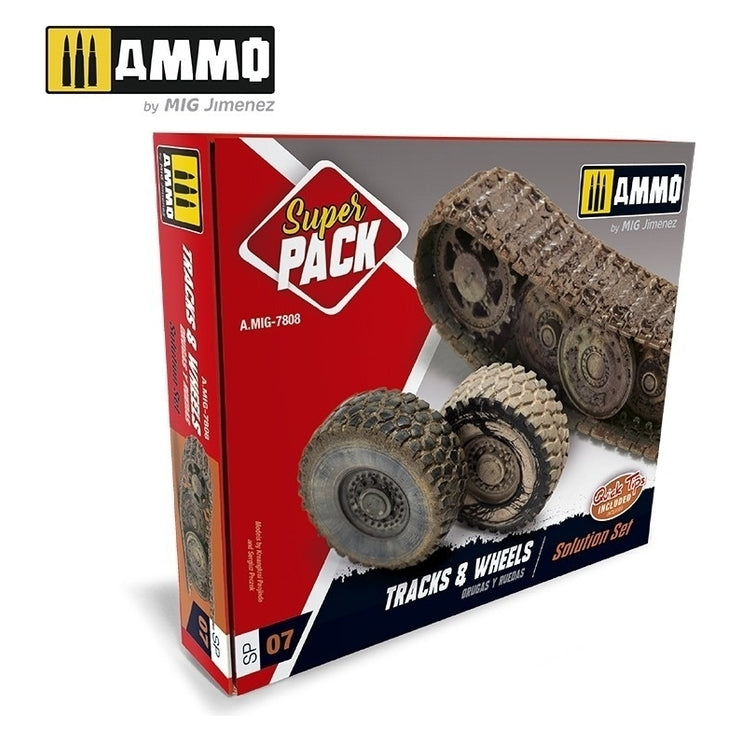 PREORDER Ammo by MIG - Super Pack - Super Pack Tracks & Wheels