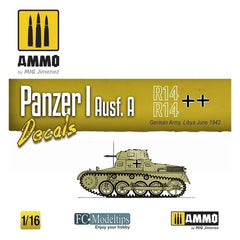 PREORDER Ammo by MIG - Decals - Panzer I Ausf. A Decals 1/16