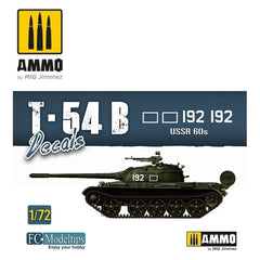 PREORDER Ammo by MIG - Decals - T-54B Decals 1/72