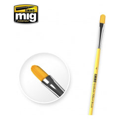 PREORDER Ammo by MIG - Brushes - 4 Synthetic Filbert Brush