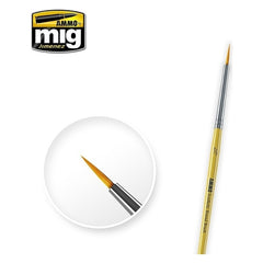 PREORDER Ammo by MIG - Brushes - 5/0 Synthetic Round Brush