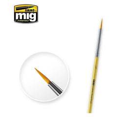 PREORDER Ammo by MIG - Brushes - 2/0 Synthetic Round Brush