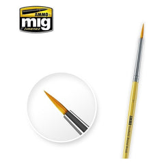 PREORDER Ammo by MIG - Brushes - 1 Synthetic Round Brush