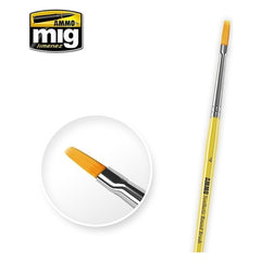 PREORDER Ammo by MIG - Brushes - 4 Synthetic Flat Brush