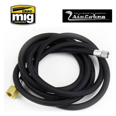 PREORDER Ammo by MIG - Accessories - 6 Foot Braided Air Hose 1/8 Inch X 1/8