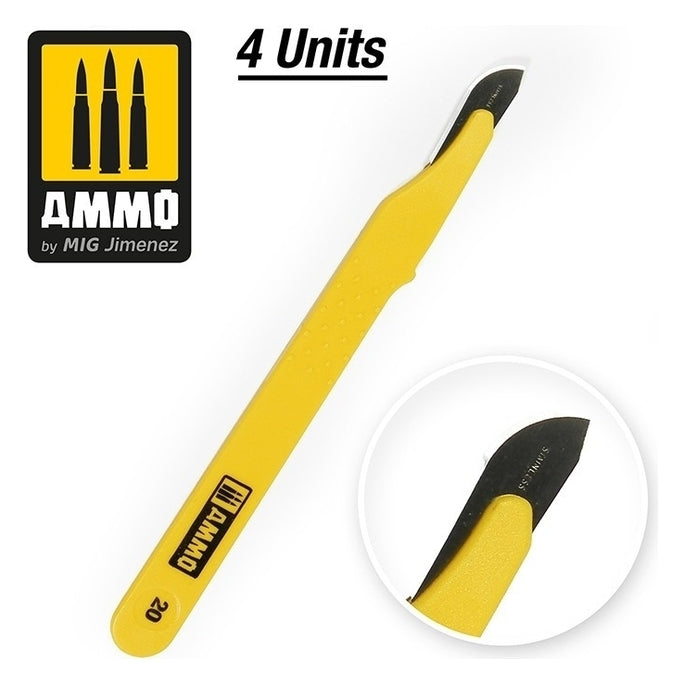 PREORDER Ammo by MIG - Tools - Standard Blade Curved Large ���������