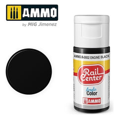 PREORDER Ammo by MIG - Rail Center - Engine Black 20ml