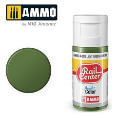 PREORDER Ammo by MIG - Rail Center - Light Green Livery 20ml