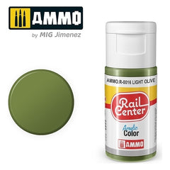 PREORDER Ammo by MIG - Rail Center - Light Olive 20ml