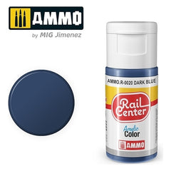 PREORDER Ammo by MIG - Rail Center - Dark Blue 20ml