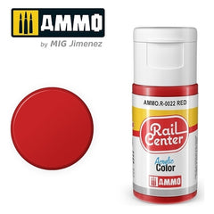 PREORDER Ammo by MIG - Rail Center - Red 20ml