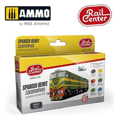 PREORDER Ammo by MIG - Sets - Spanish Renfe Locomotives Epoch Iv Set