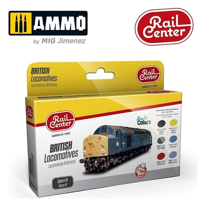 PREORDER Ammo by MIG - Sets - British Locomotives Epoch Iv Set