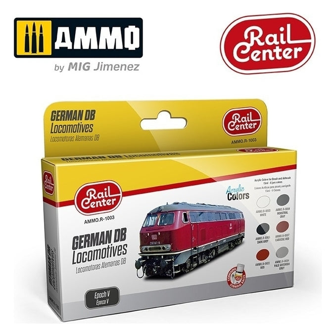 PREORDER Ammo by MIG - Sets - German Db Locomotives Epoch V Set