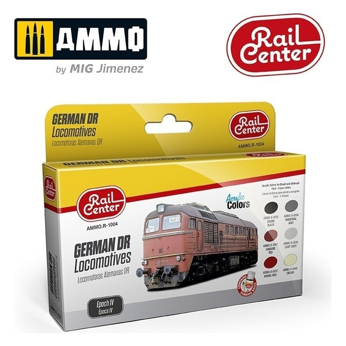 PREORDER Ammo by MIG - Sets - German Dr Locomotives Epoch Iv Set