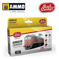 PREORDER Ammo by MIG - Sets - German Dr Locomotives Epoch Iv Set