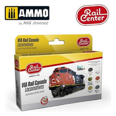 PREORDER Ammo by MIG - Sets - Via Rail Canada Locomotives Set