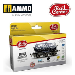 PREORDER Ammo by MIG - Sets - British Freight Cars Set