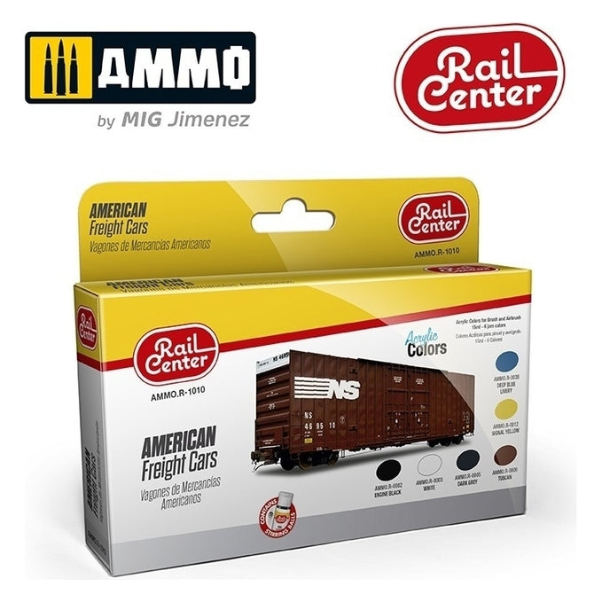 PREORDER Ammo by MIG - Sets - American Freight Cars Set