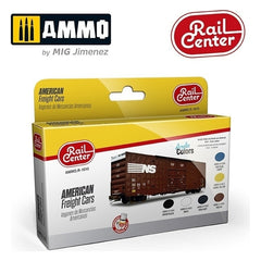 PREORDER Ammo by MIG - Sets - American Freight Cars Set