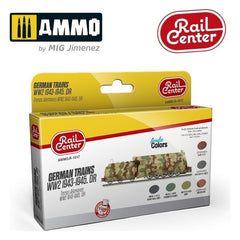 PREORDER Ammo by MIG - Sets - German Trains Ww2 1943-1945 Dr. Set