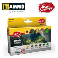 PREORDER Ammo by MIG - Rail Center - Vegetation Set