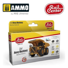 PREORDER Ammo by MIG - Rail Center - Civil Heavy Machinery Set