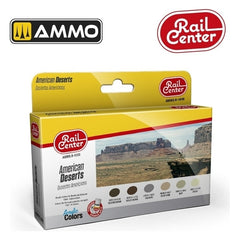 PREORDER Ammo by MIG - Rail Center - American Deserts Set