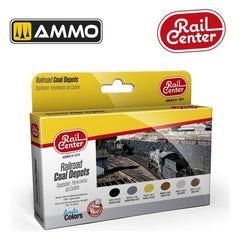 PREORDER Ammo by MIG - Rail Center - Railroad Coal Depots Set