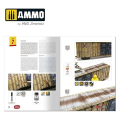 PREORDER Ammo by MIG - Rail Center - Solution Box - Mini 02 ��������� American Trains. All Weathering Pr