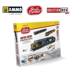 PREORDER Ammo by MIG - Rail Center - Solution Box - Mini 03 ��������� British Trains. All Weathering Pr