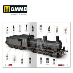 PREORDER Ammo by MIG - Rail Center - Book - 01 ��������� How To Weather German
