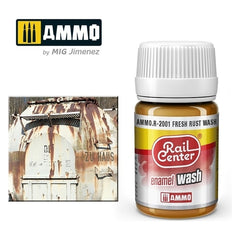 PREORDER Ammo by MIG - Rail Center - Fresh Rust Wash 35ml