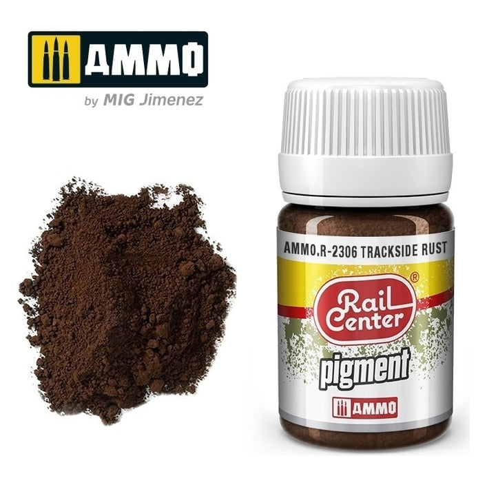 PREORDER Ammo by MIG - Rail Center - Pigment Trackside Rust 35ml