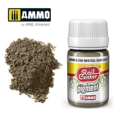 PREORDER Ammo by MIG - Rail Center - Pigment Industrial Dark Dust 35ml