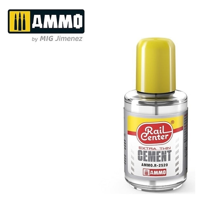 PREORDER Ammo by MIG - Rail Center - Extra-Thin Cement 30ml