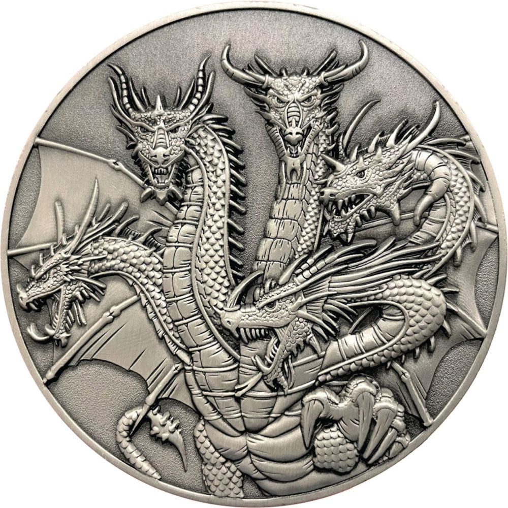 PREORDER Five-Headed Dragon Goliath Coin