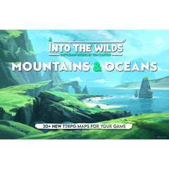 PREORDER Into the Wilds Battlemap Books - Mountains & Oceans