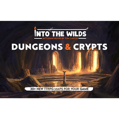 PREORDER Into the Wilds Battlemap Books - Dungeons & Crypts