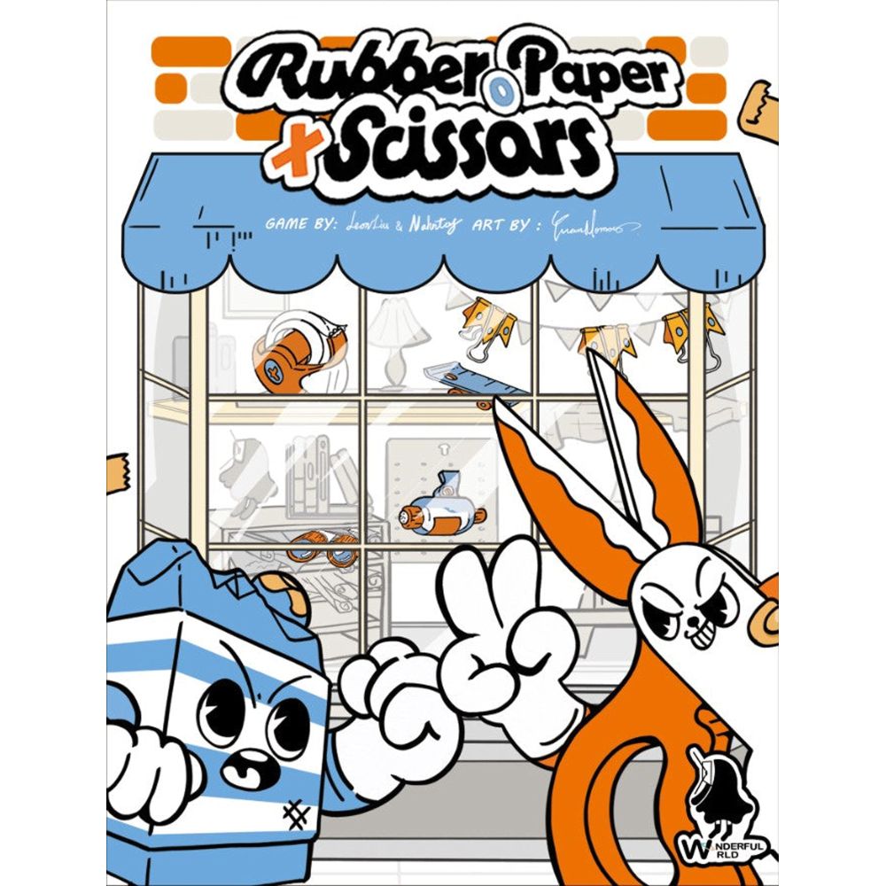PREORDER Rubber Paper Scissors