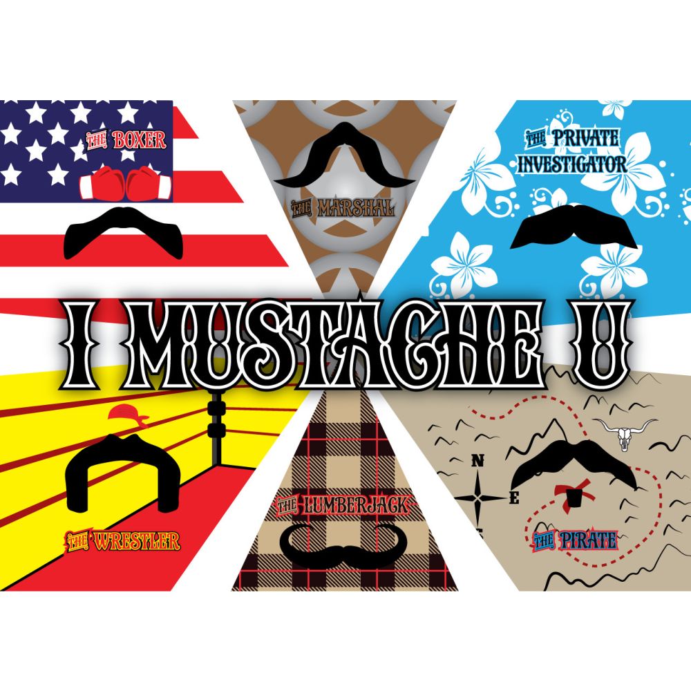 PREORDER I MUSTACHE U