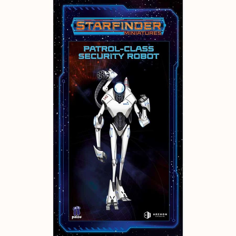 PREORDER Starfinder: PATROL-CLASS SECURITY ROBOT