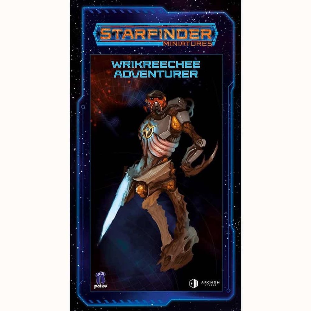 PREORDER Starfinder Masterclass Miniatures: Wrikreechee Adventurer