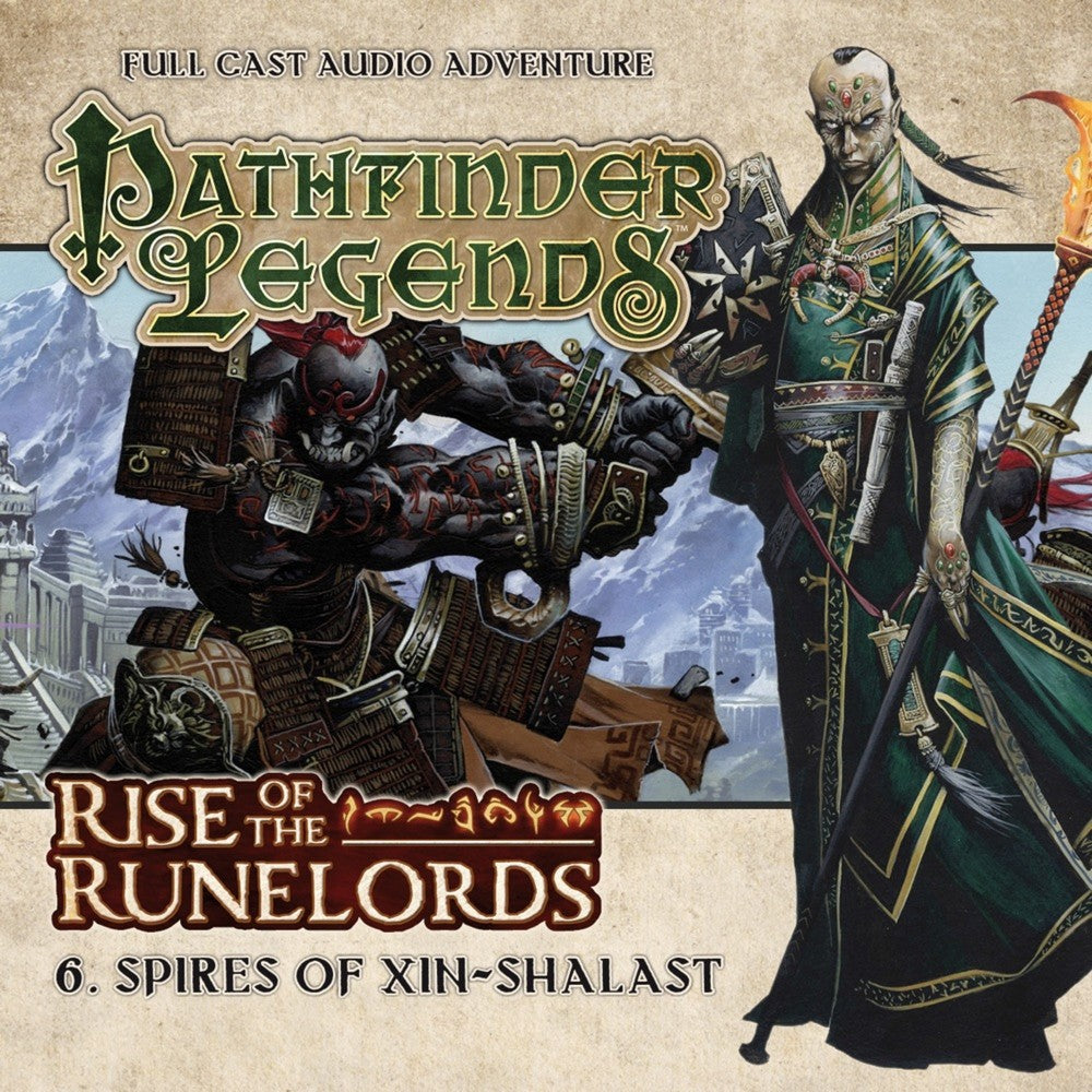 PREORDER Pathfinder: Rise of the Runelords #6: Spires of Xin-Shalast CD