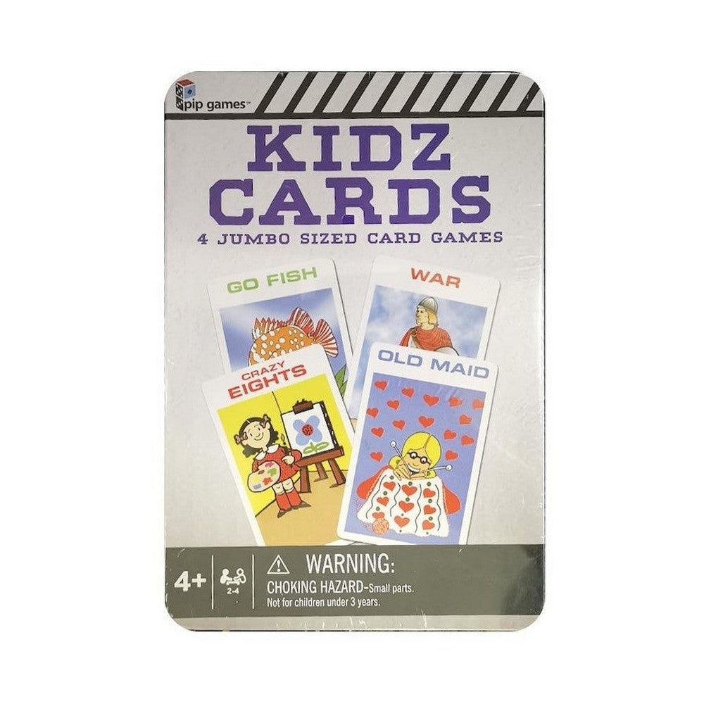 Assorted Playing Card Games - War - Old Maid - Go Fish - Crazy 8s