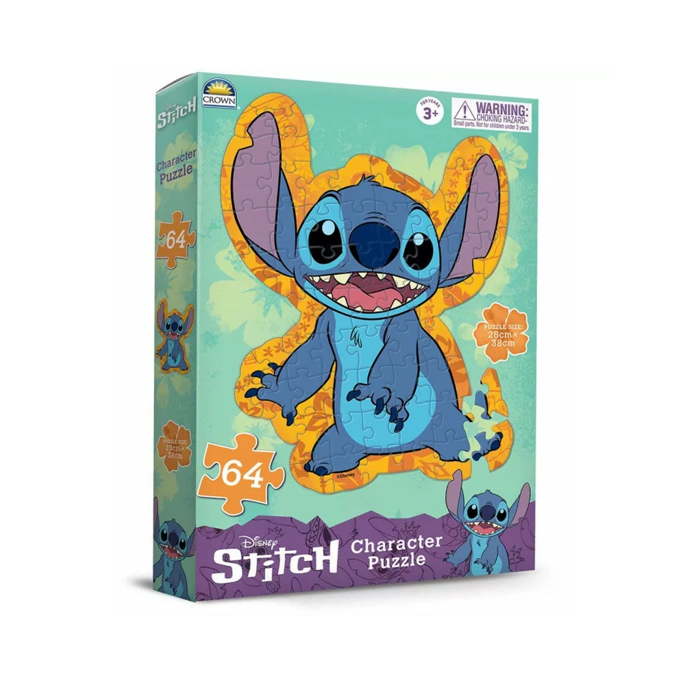 PREORDER Stitch 64pce Character Puzzle