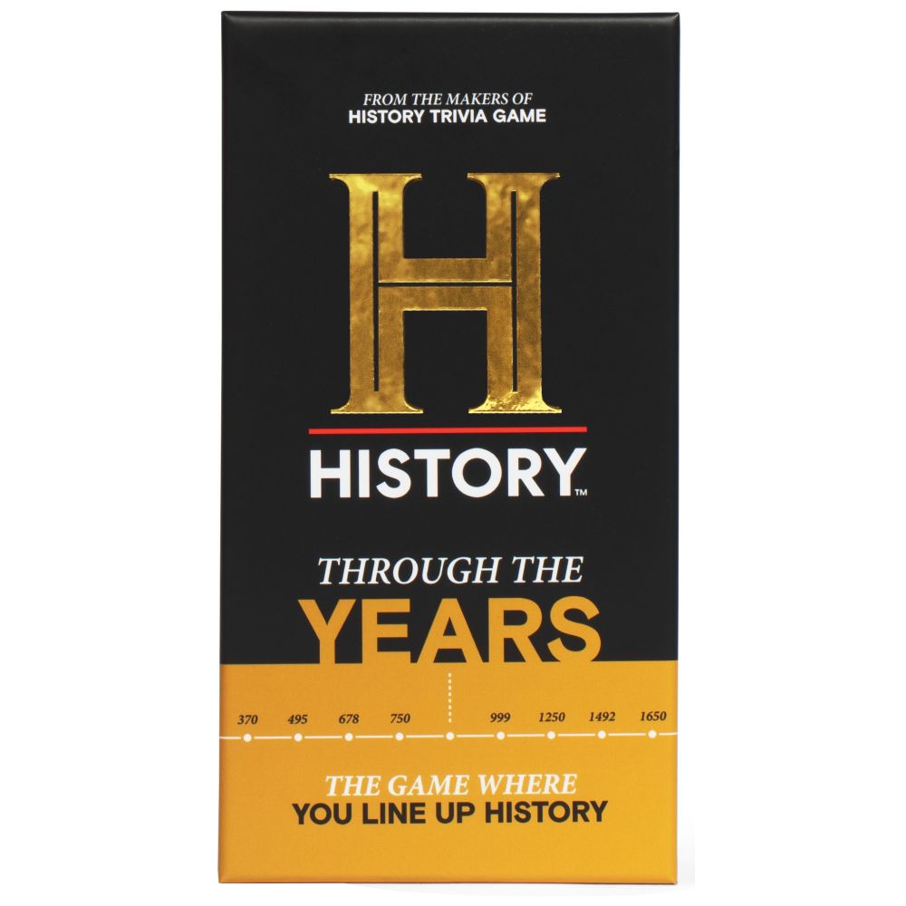 PREORDER History Channel THROUGH THE YEARS The Game Where You Line Up History