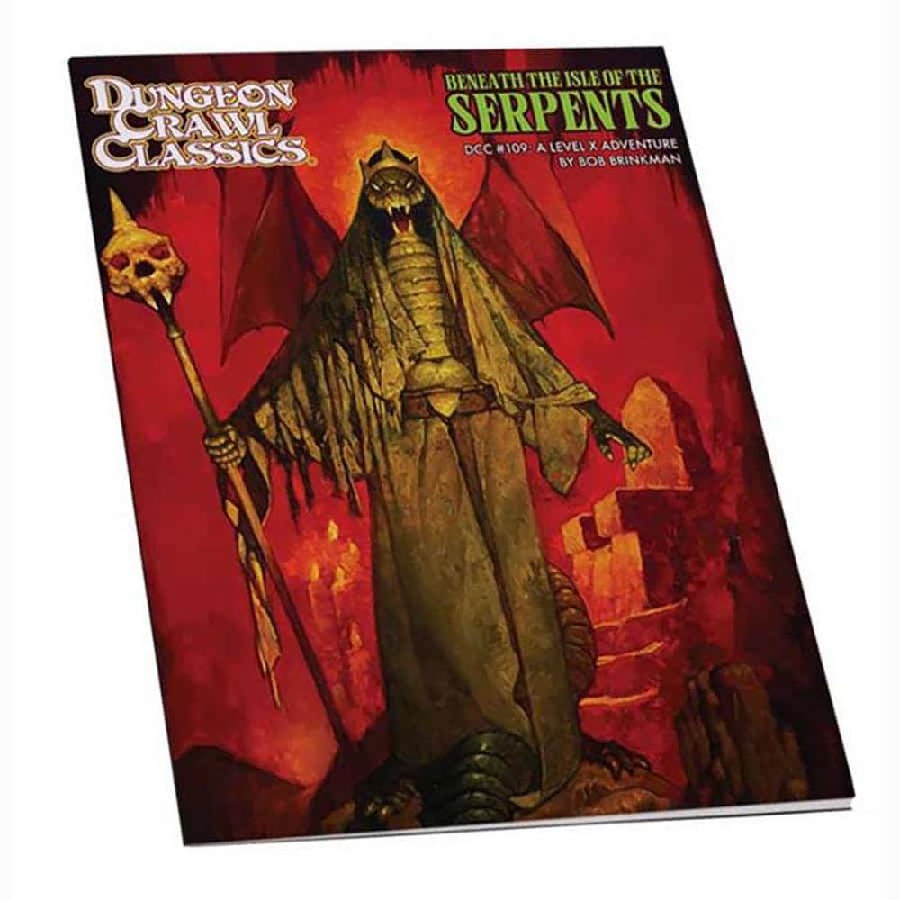 PREORDER Dungeon Crawl Classics - Adventures - Dungeon Crawl Classics #109: Beneath the Isle of the Serpents